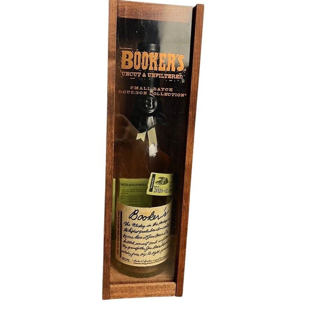 Bookers Small Batch Bourbon Collection Kentucky Straight Empty Bottle & Box